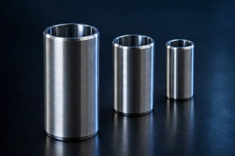 Machined shaft sleeves